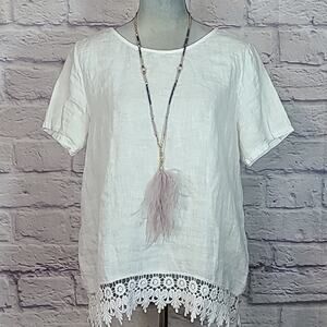 Terzo Millenio linen blouse